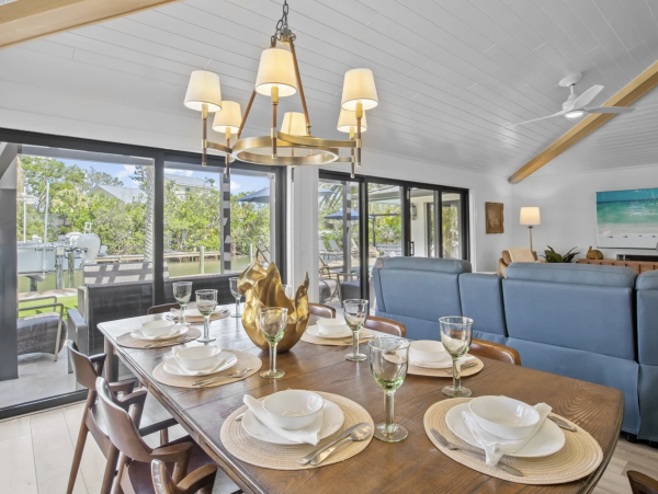Anna Maria Island Vacation Rental - Luxury Canal Front Home with Pool & Dock